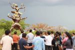 រូបសំណាក់ព្រះវិស្ណុជិះគ្រុឌវិលមកខេត្តសៀមរាបវិញ ក្រោយតម្កល់នៅឧត្តរមានជ័យអស់រយៈពេល១៦ឆ្នាំ